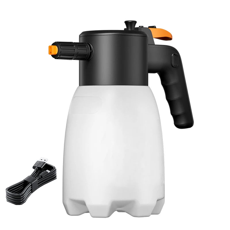 EAFC 1.7L High Pressure Sprayer Electric Spray Bottle Multifunctional Air Pump Nebulizer For Car Washing And Irrigation