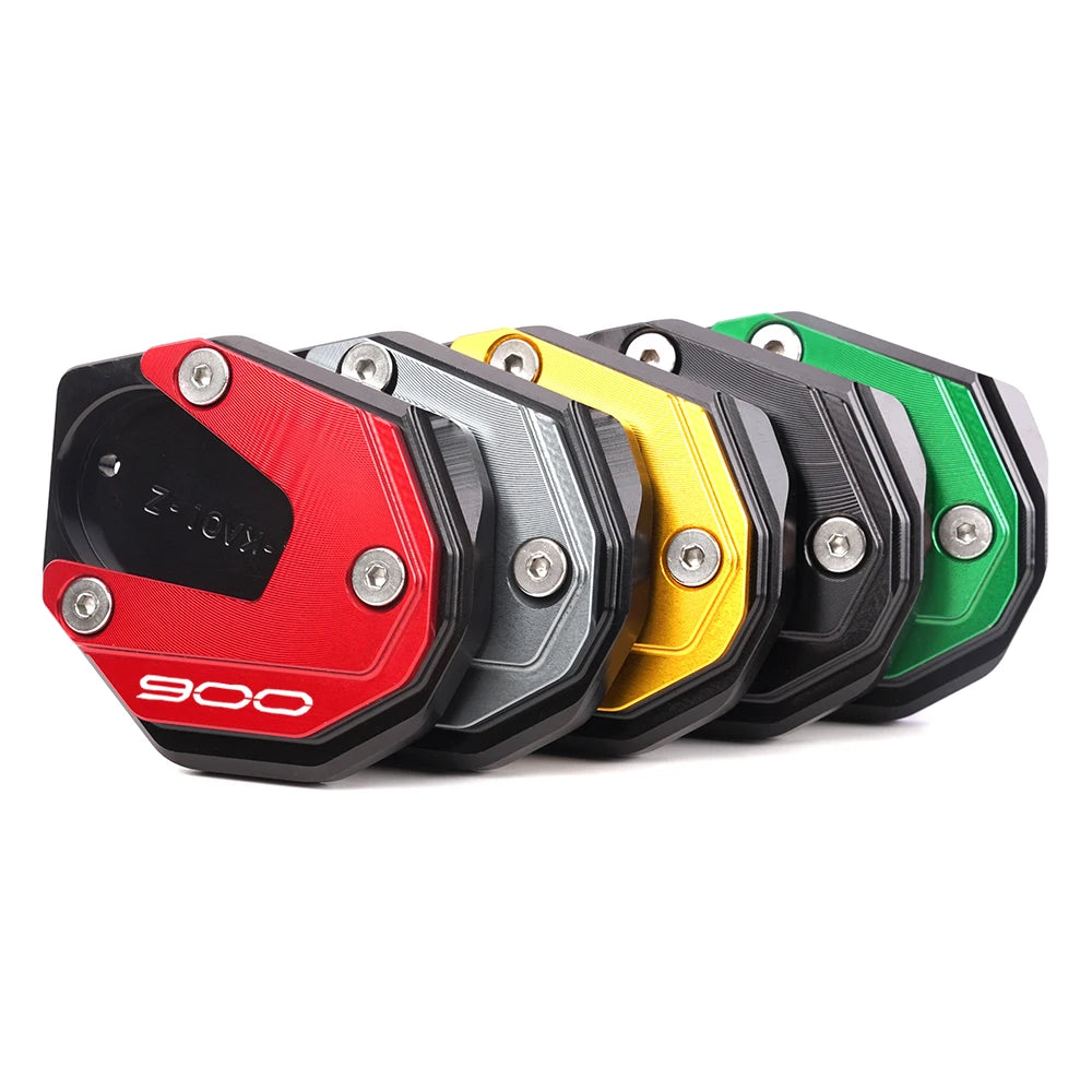 For KAWASAKI Z 650 800 900 1000 Z900 Z650 RS Z1000 SX Ninja 650 1000 Motorcycle Side Stand Enlarged Plate Kickstand Accessories