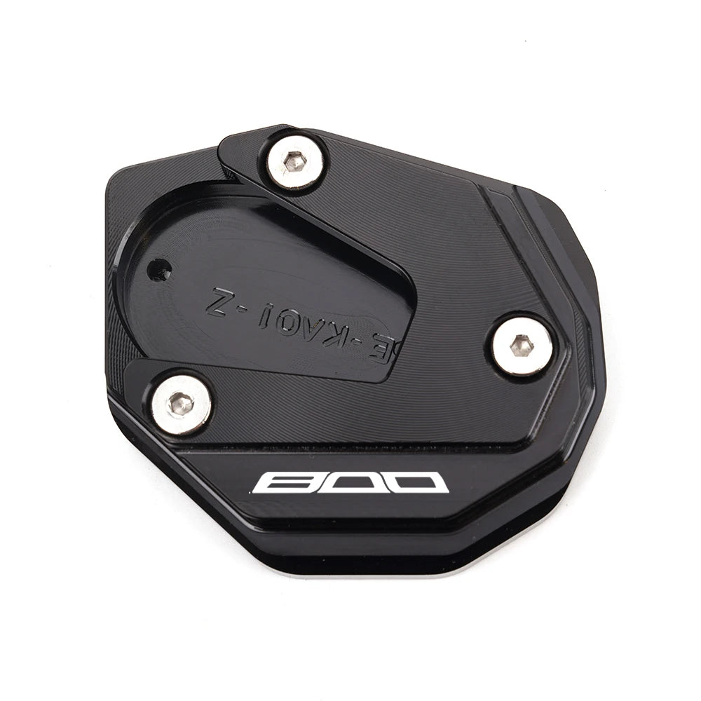 For KAWASAKI Z 650 800 900 1000 Z900 Z650 RS Z1000 SX Ninja 650 1000 Motorcycle Side Stand Enlarged Plate Kickstand Accessories