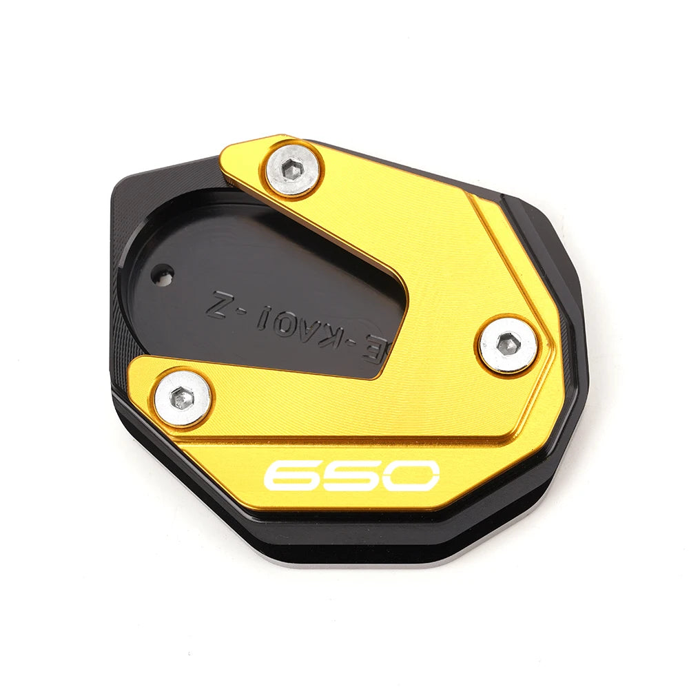 For KAWASAKI Z 650 800 900 1000 Z900 Z650 RS Z1000 SX Ninja 650 1000 Motorcycle Side Stand Enlarged Plate Kickstand Accessories