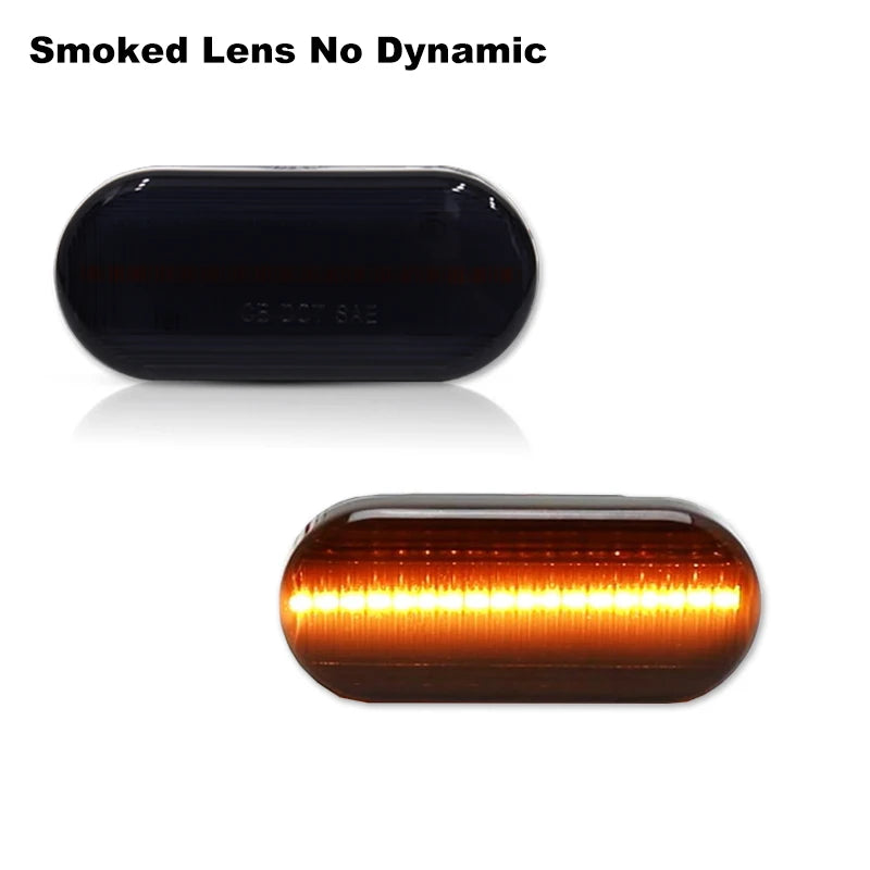 For VW Golf 3 4 MK3 MK4 Passat 3BG Polo 6N 9N Bora Vento Dynamic Side Marker Turn Signal Sequential Blinker Light