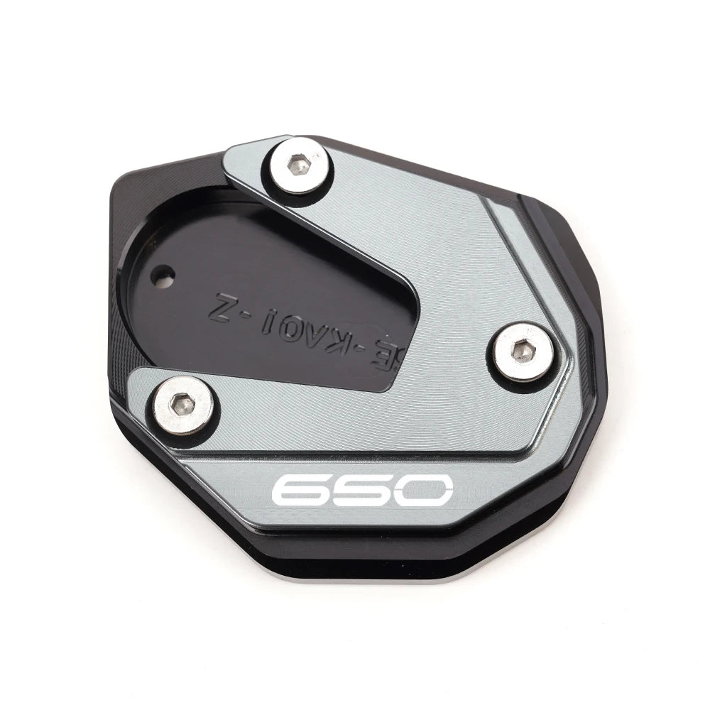 For KAWASAKI Z 650 800 900 1000 Z900 Z650 RS Z1000 SX Ninja 650 1000 Motorcycle Side Stand Enlarged Plate Kickstand Accessories