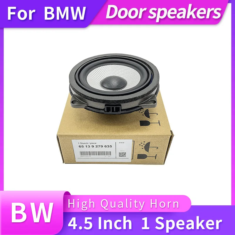 4.5 inch door midrange speaker For BMW G30 G20 F20 F25 F30 F32 G01 F48 F34 GT X1 X3 X4 series car loudspeakers audio stereo Horn