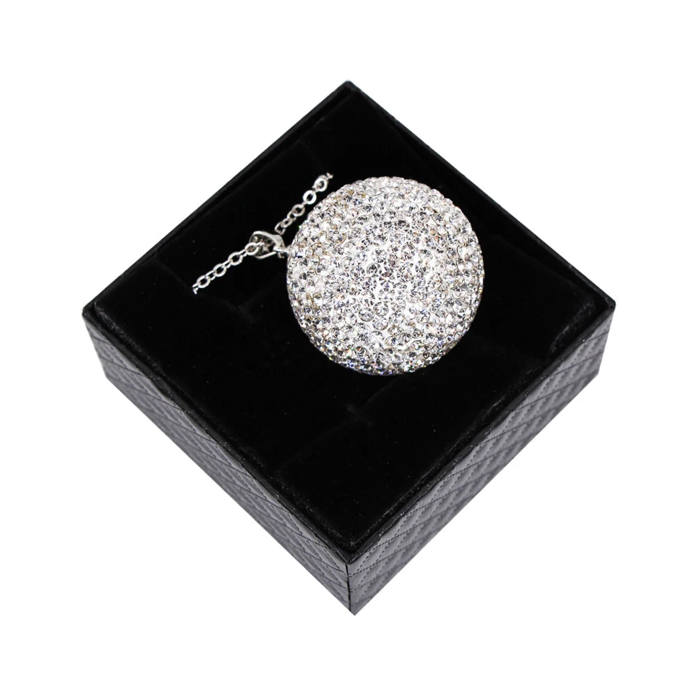 Car Pendants Bling Bling Diamond Crystal Originality Fashion Cool Charm Rearview Mirror Hanging Ornaments Accessories Large Size