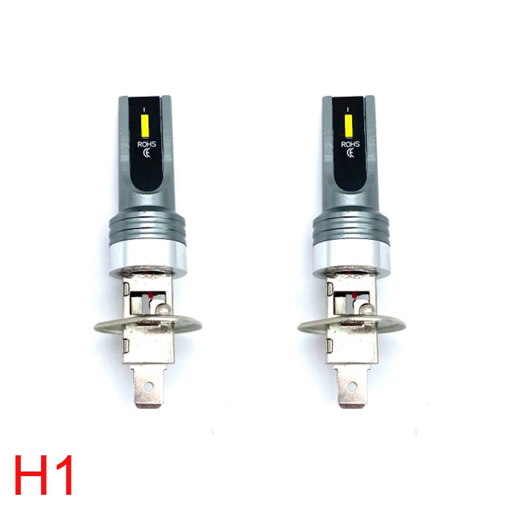 2Pcs H4 H7 H11 H10 LED Car Headlight Bulbs 3000K 6000K PSX24W 9005 HB3 9006 HB4 H8 H1 H3 Auto Lights Automobile Driving Fog Lamp