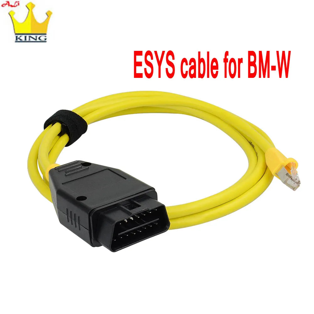 ESYS ENET Cable For BMW Hidden Data E-SYS ICOM Coding ECU Programmer OBD OBD2 Scanner F-serie auto Car Diagnostic Cable Tools