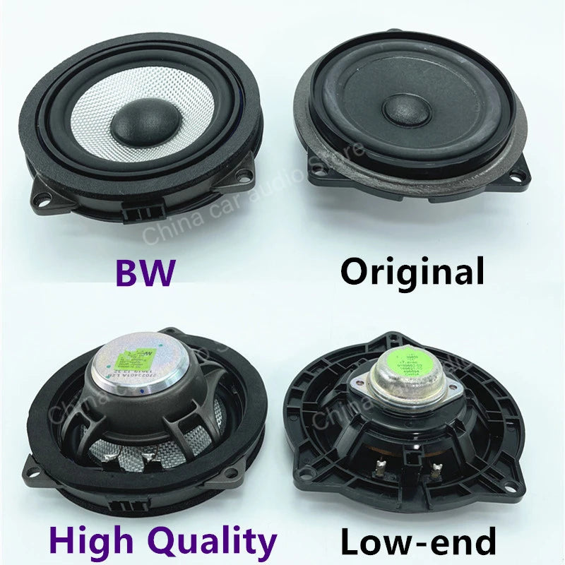 Car Midrange Horn Subwoofer, Auto Speakers, Tweeters for BMW X3 F25 X4 F26 F30 F34 F32F20 G30 G01 3 4 5 X5 7 Series