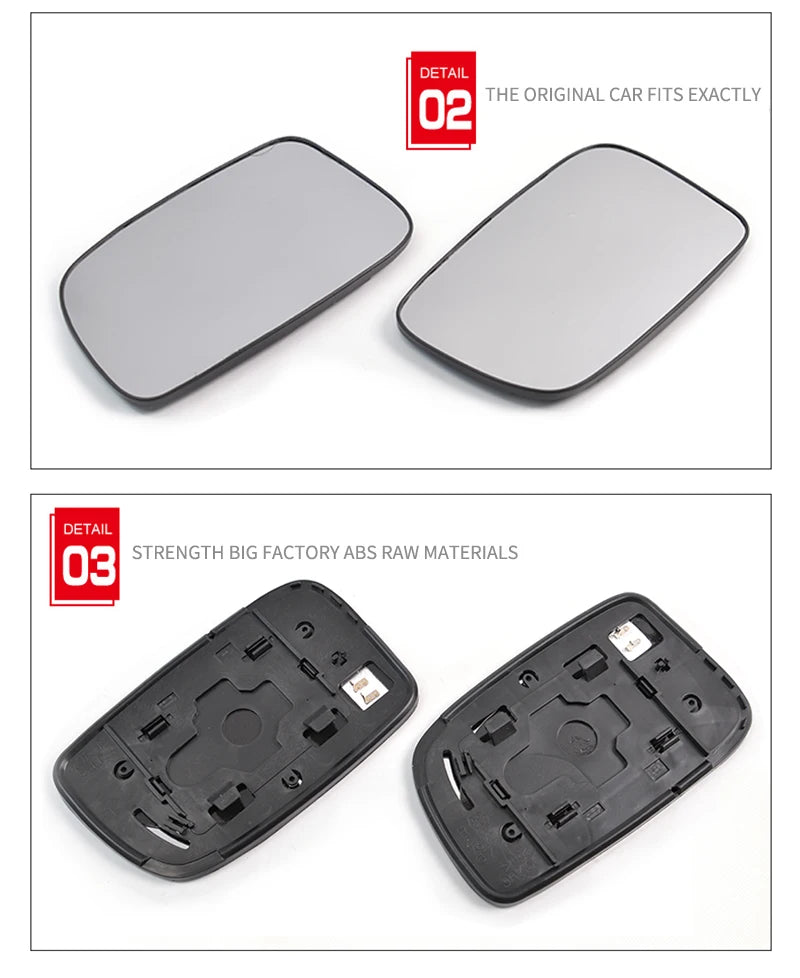 Car Convex Heated Mirror Glass For Toyota Corolla 2004 2005 2006 2007 Prius (04 05 06 07 08 09)  Asian Version