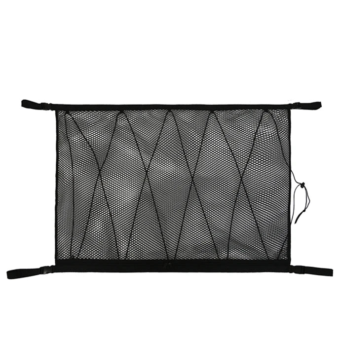 SUV Car Ceiling Storage Net Pocket Car Roof Bag Interior Cargo Net Breathable Mesh Bag Auto Stowing Tidying Interior Accessories