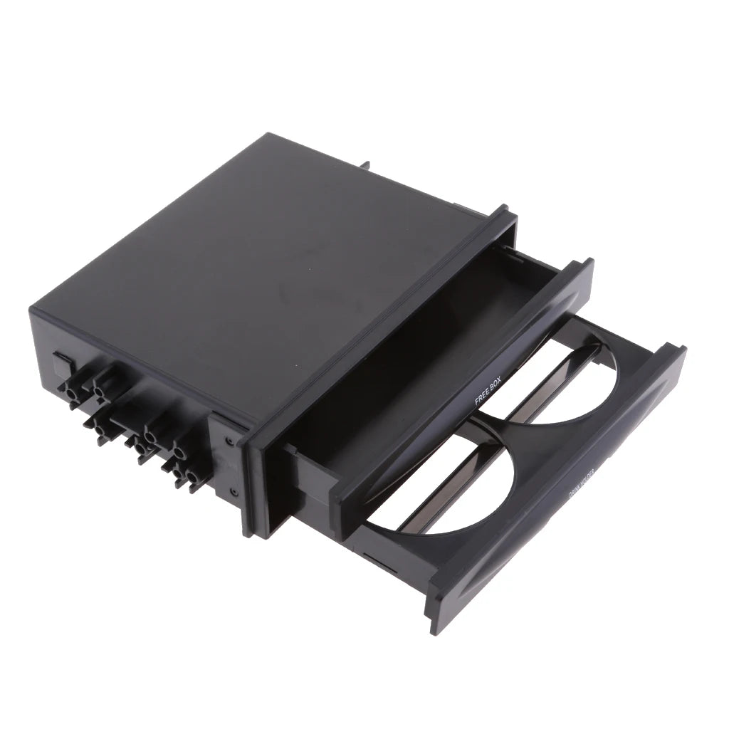 Car Cup Drink Holder Storage Box Organizer Double & Single Din CX-28 Radio Pocket Universal Car Cup Drink Bottle Stand Holders