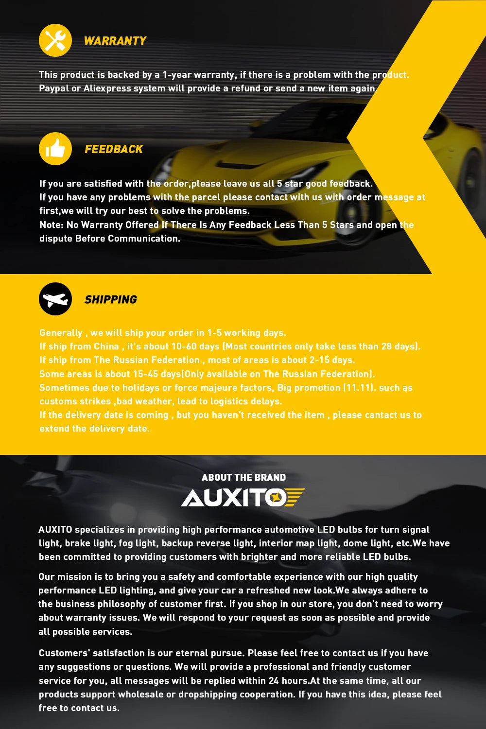 AUXITO 2Pcs 22000LM Turbo H8 H11 LED Headlight 120W Super Bright 6500K Canbus 9005 HB3 9012 HIR2 LED Headlamp Bulb 12V 7035 CSP