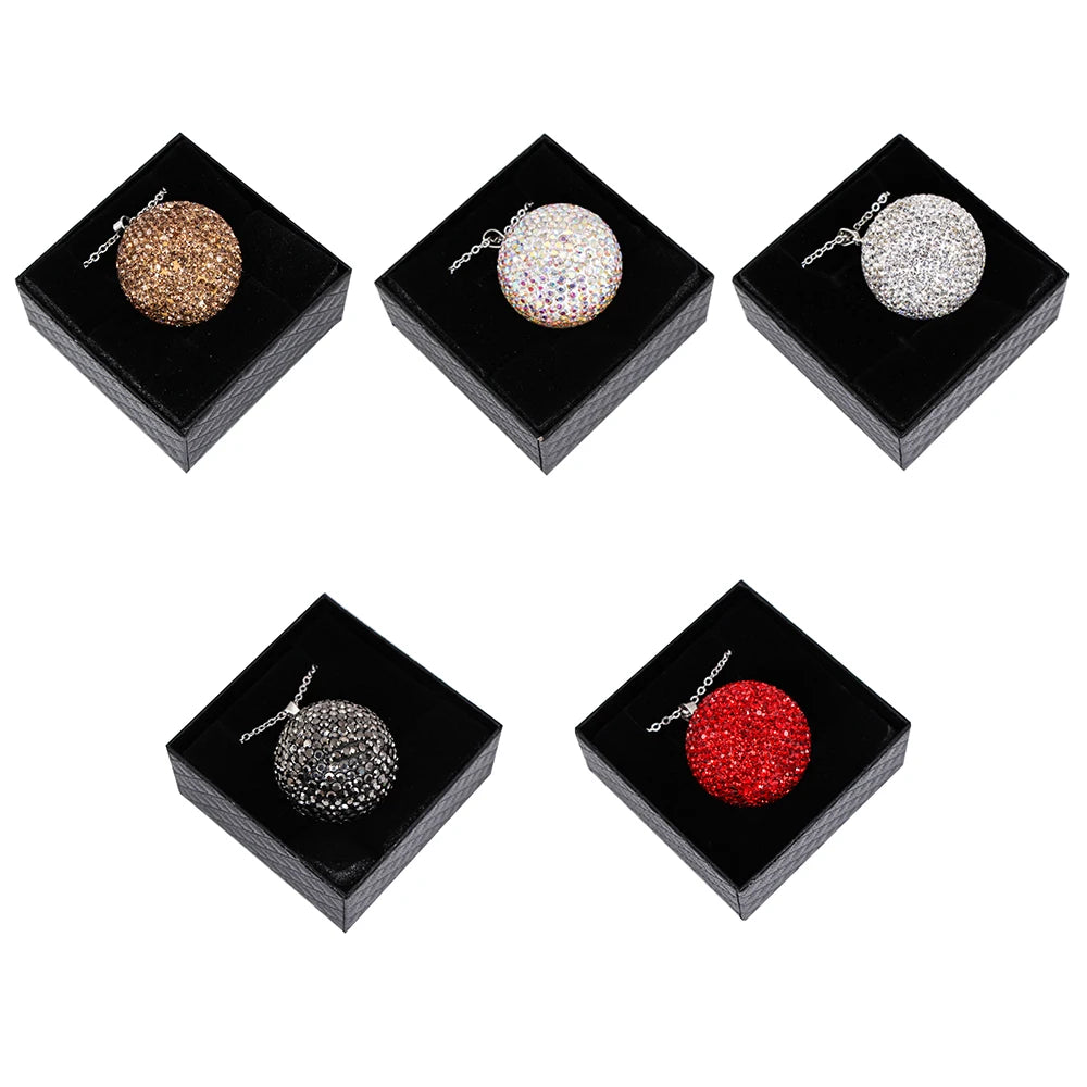 Car Pendants Bling Bling Diamond Crystal Originality Fashion Cool Charm Rearview Mirror Hanging Ornaments Accessories Large Size