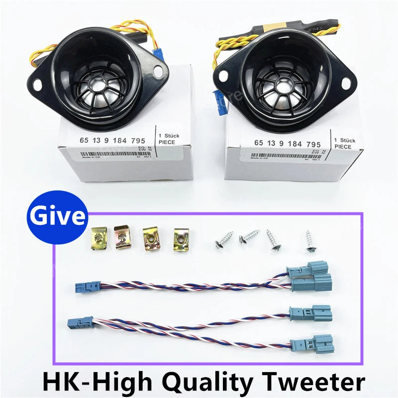Car Before And After Horn For BMW F10  F11 G30 F30 F34 F26 F48 F15 Series Tweeter Speakers Loudspeaker Music System Accessories