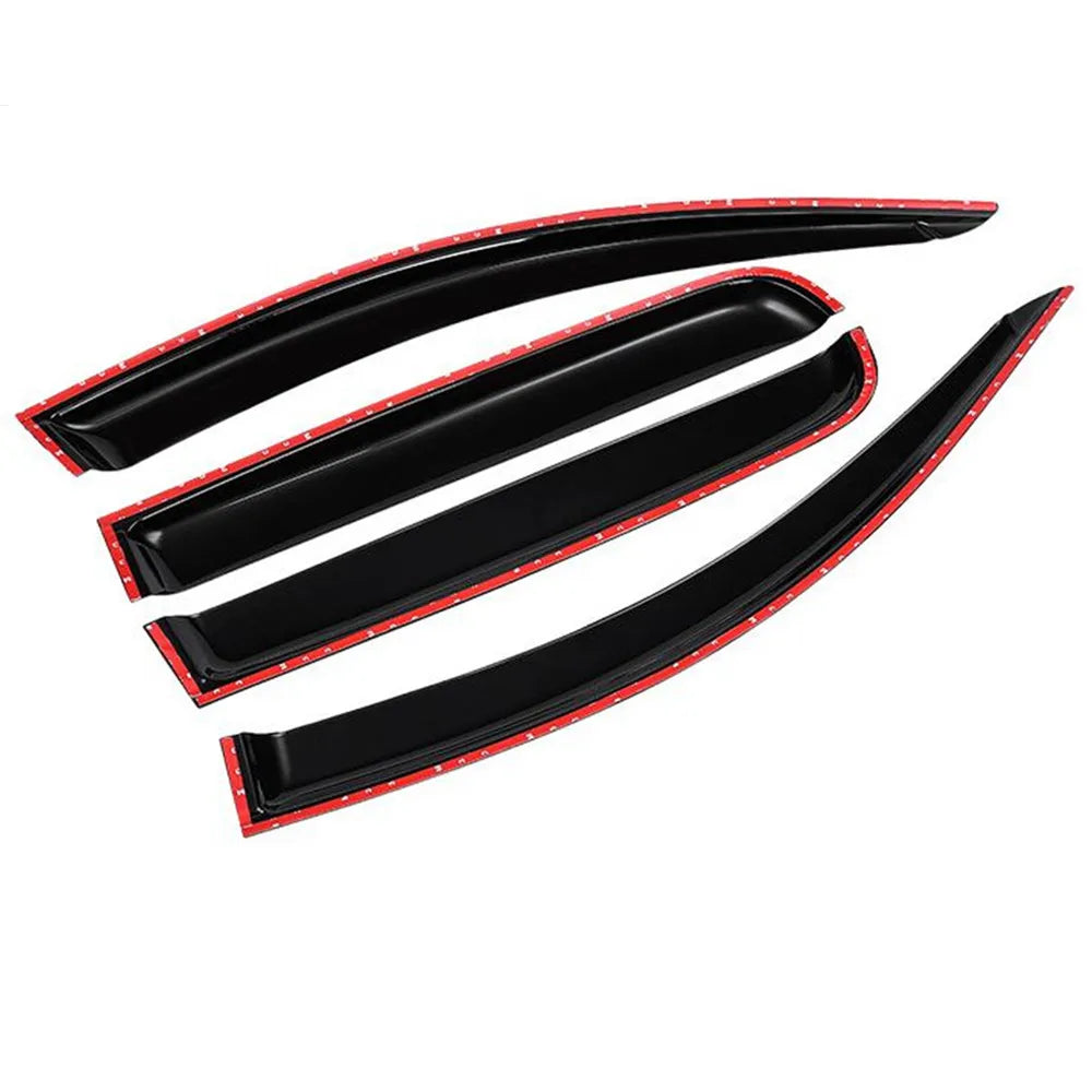 For Hyundai IX35 2010 2011 2012 2013 2014 2015 Window Vent Visor Sun Rain Deflector Guard Awnings Shelters Adhesive Cover Trim