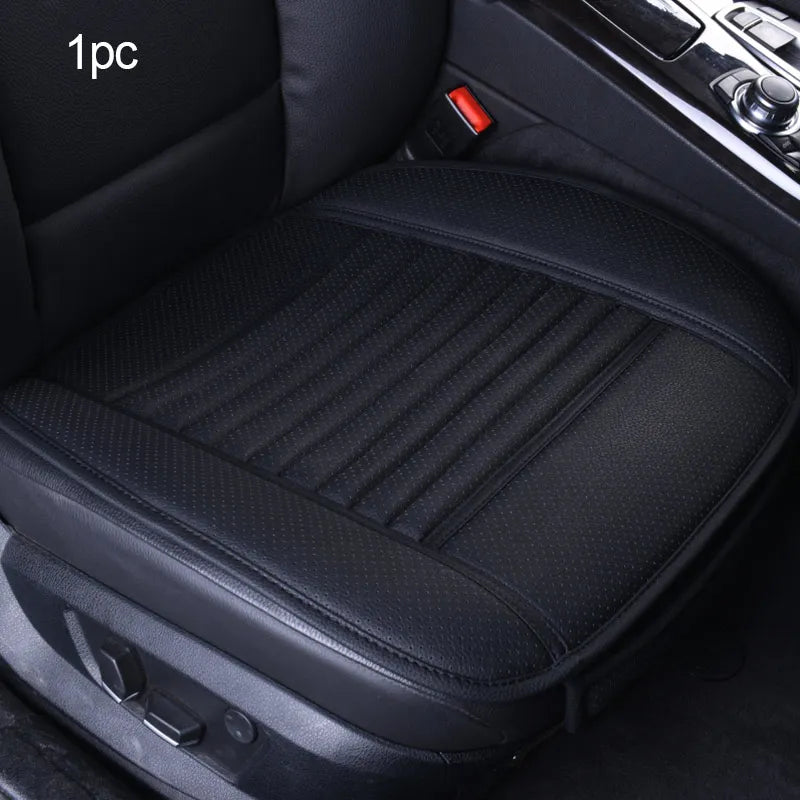 SEAMETAL PU Leather Car Seat Cover Universal Vehicle Seat Cushion Anti Slip Chair Protector Mat Waterproof Sweatproof Surface