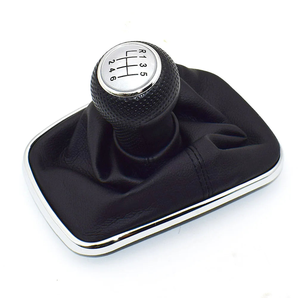 23mm For Volkswagen VW Golf 4 IV MK4 GTI R32 Bora Jetta 5 Speed Black Frame Gear Shift Knob Lever Gaiter Boot 1999-2004