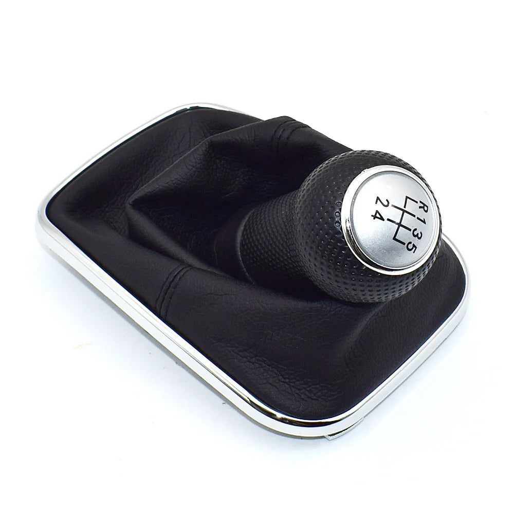 23mm For Volkswagen VW Golf 4 IV MK4 GTI R32 Bora Jetta 5 Speed Black Frame Gear Shift Knob Lever Gaiter Boot 1999-2004