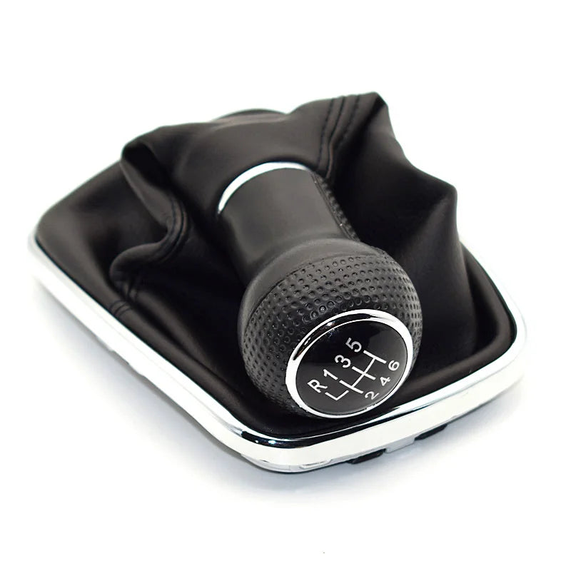 23mm For Volkswagen VW Golf 4 IV MK4 GTI R32 Bora Jetta 5 Speed Black Frame Gear Shift Knob Lever Gaiter Boot 1999-2004