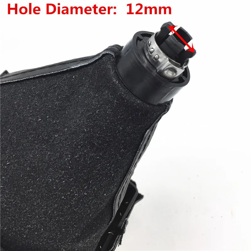 5/6 Speed Manual Gear Shift Knob Lever Stick Arm Pen Gaiter Boot Cover Case For Audi A4 S4 B8 8K A5 8T Q5 8R S Line 2007-2015