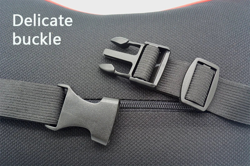 Memory Foam Car Seat Pillow Car Neck Pillow Protective Lumbar Back Support Breathable Car Headrest Cushion For Travel