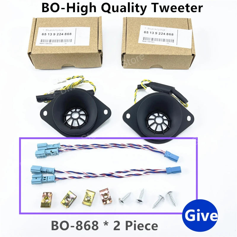 Car Before And After Horn For BMW F10  F11 G30 F30 F34 F26 F48 F15 Series Tweeter Speakers Loudspeaker Music System Accessories