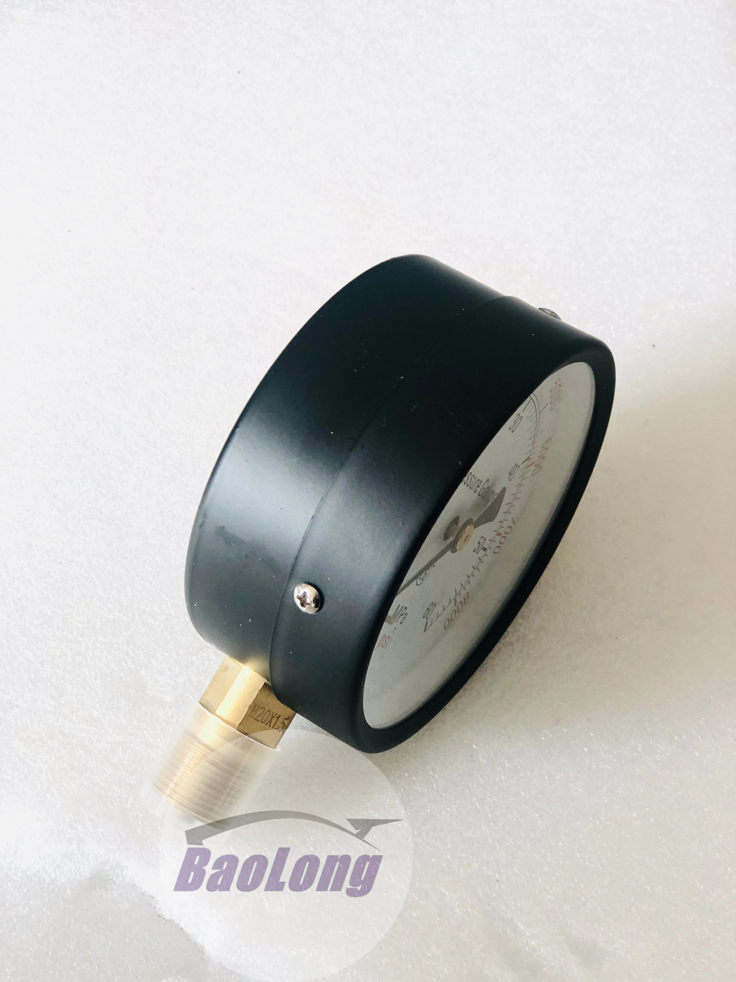 0-60Mpa Pressure Gauge for S60h Diesel Injector Nozzle Tester 0-8000Psi Pressure Meter Testing Tool