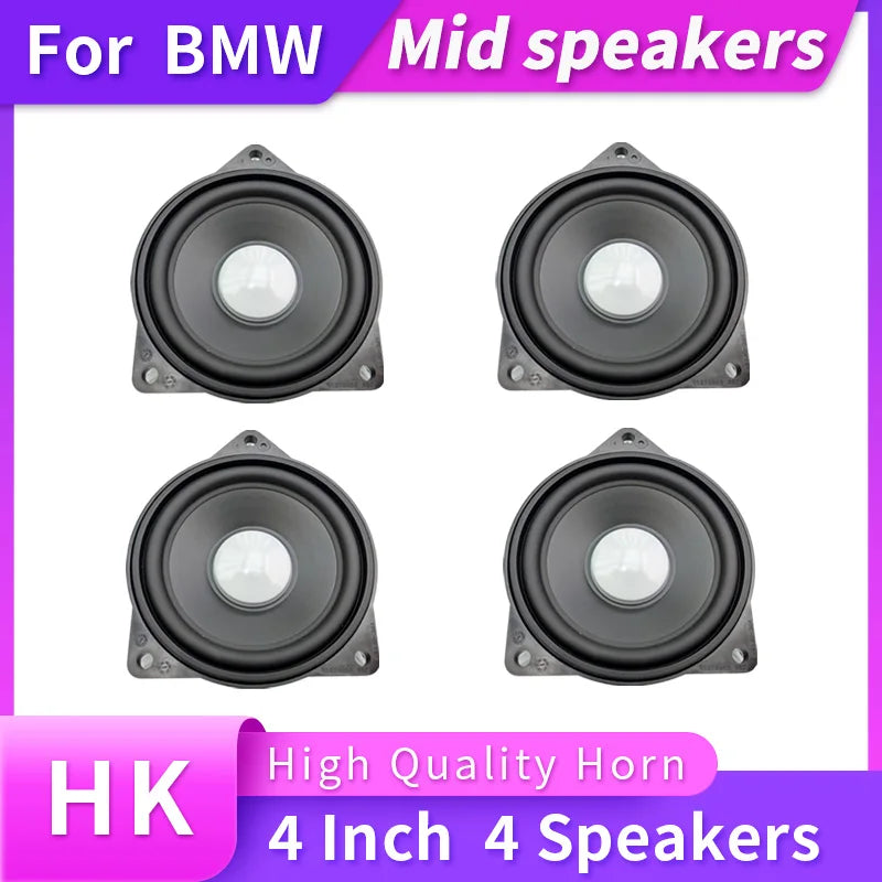 For BMW E60 E61 E63 E64 E65 E66 F07 F01 F02 F03 X3 E83 X5 E70 X6 E71 E72 3 5 7 Series Center Rear Music Midrange Speakers Horn