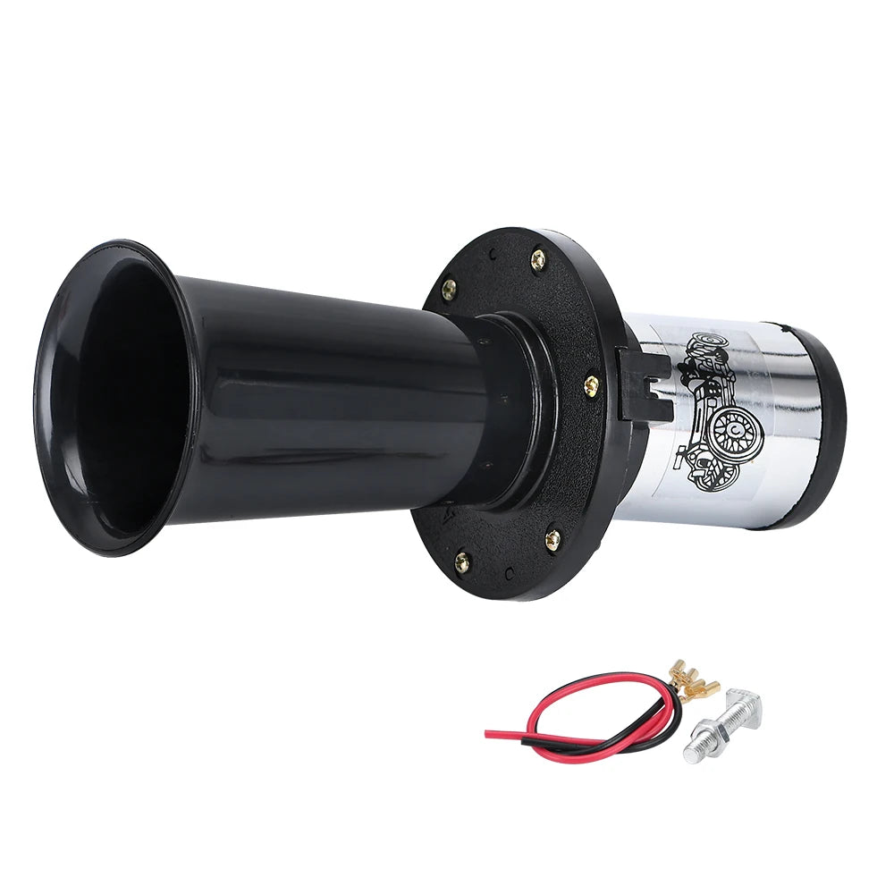 Car Air Horn Antique Ahooga Klaxon 12V Vintage OO-GA Classical for Ford Model T Style Old School Chrome 115DB Motorbike WLR-LB03
