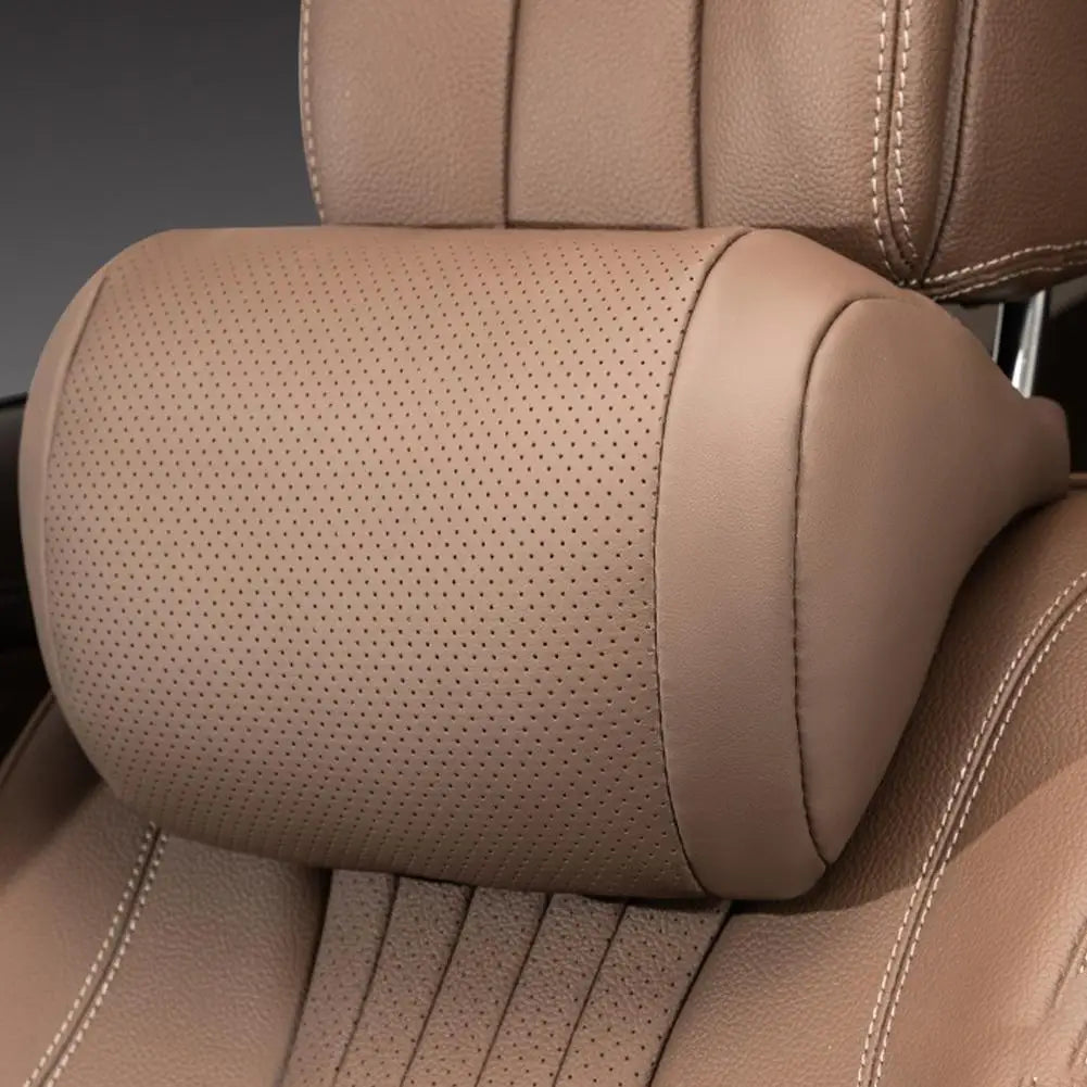 1/2Pcs 3D Car Neck Pillow Car Seat Headrest Pillow Auto Memory Cotton Protector Cushion For Universal Travel Car Head Support