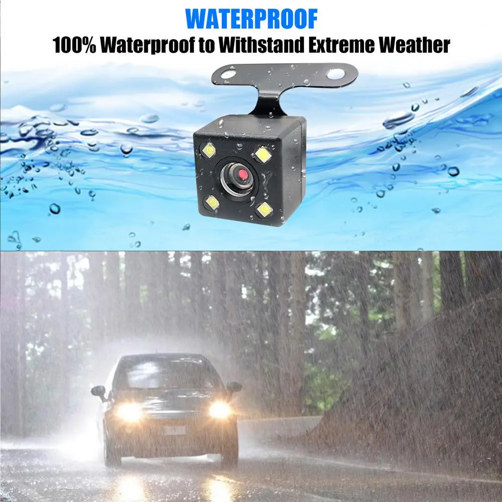 car dashcam 4-pin5-pin rear view camera redlight HD night vision backup waterproof wide-angle front and rear parking cameras