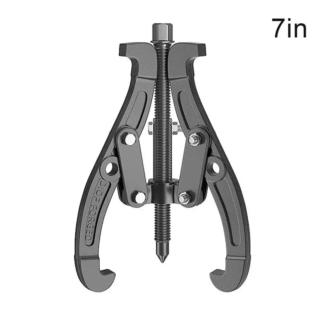 Practical Gear Puller 3 Jaw Heavy Duty Reversible Bearing Removal Tools Flywheel Pulley Extractor Steel Auto Repair Hand Tool