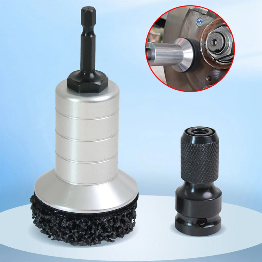 Wheel Stud Removal Tool Rust Cleaning Tools Brake Hub Resurfacing Kit for Hub Rotor Grinding Maintenance Cleaner Kit