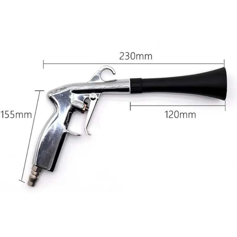 Tornado Air Blowing Car Wash Gun Car Cleaning Gun 0.4Mpa-10Mpa High Pressure Gun Blowing Dust Interior Detail Cleaning Tool