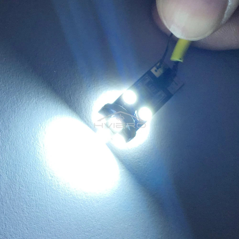 20/50/100X Car Led Canbus White T10 194 W5W Turn Signal No Error Free Interior Reading Light Tail Bulb Backup Parking Lamp