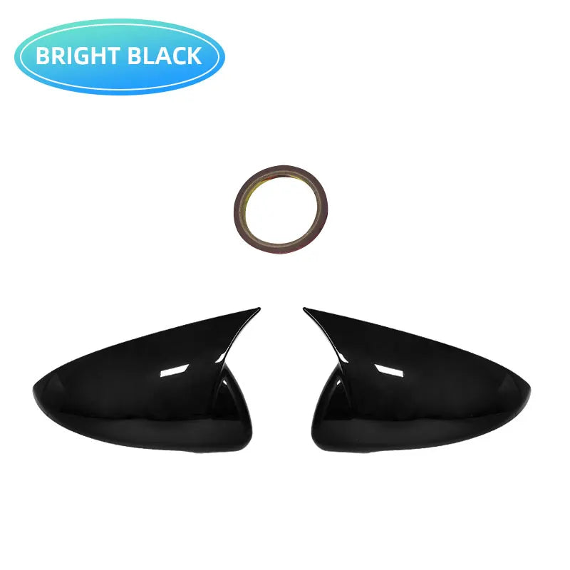 For KIA K3 Cerato Forte 2019 2020 2021 2022 Rearview Side Mirror Cover Wing Cap Exterior Door Rear View Case Trim Carbon Fiber