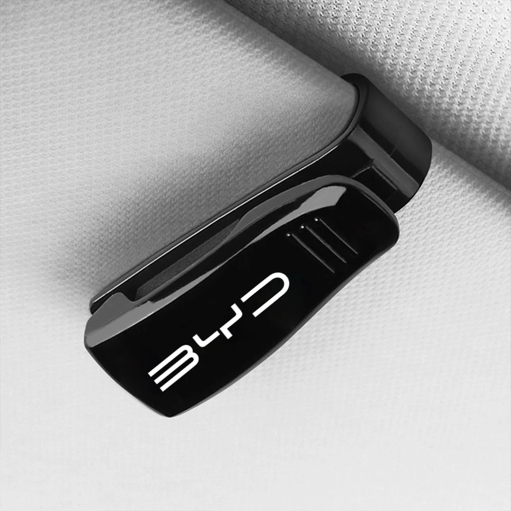 Car Auto Sun Visor Glasses Box Sunglasses Clip for BYD Atto 3 Yuan Plus Song Plus Seal Seagull Dolphin Sealion Shark Han Tang