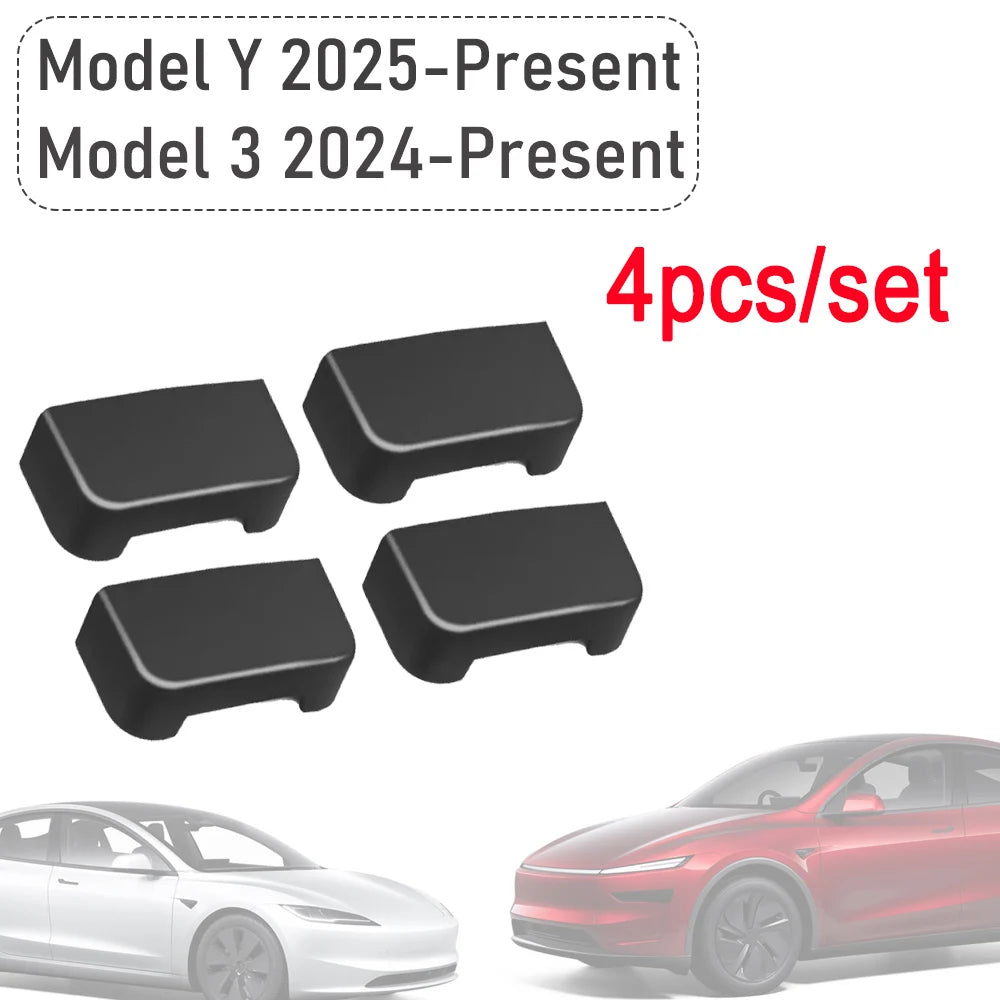 Anti-bumping Rear Seat Rails Cover for Tesla Model Y Juniper 2025 Model 3 2024 2025 Safety Children Kids Parts Trim Accessories