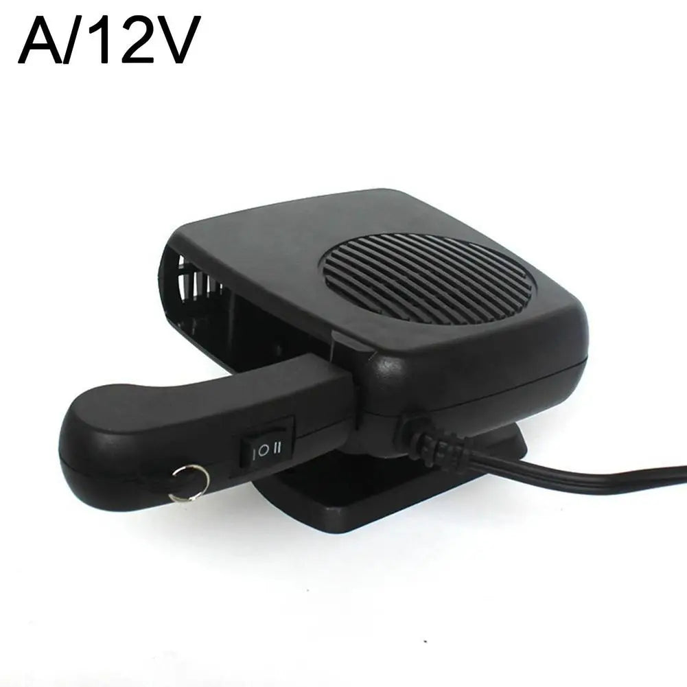 200W Car Heater 12V/24V Portable Car Heater Fan 2 IN 1 Electric Cooling Heating Auto Windshield Defroster Car Anti-Fog Heater