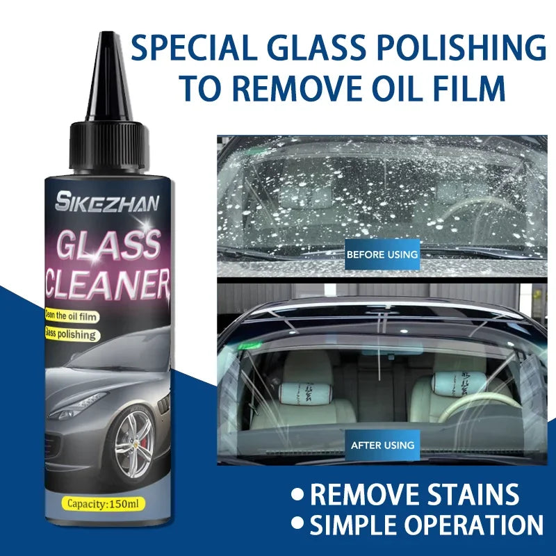 Car Glass Coating Ceramic Coating Nano Crystal Coating Car Windows Polishing Scratch Resistance Glass Waterproof Dustproof Agent