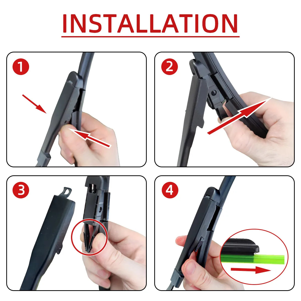 1/2/3/4/6PCS Car Wiper For Ford Explorer 2011-2017 Front Rear Wiper Blades Brushes Auto Accessories 2011 2012 2013 2014 2015