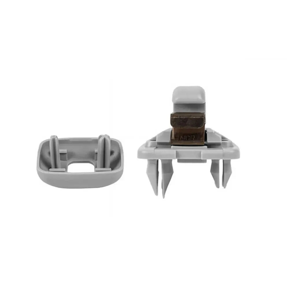4X Car Sun Visor Clip Gray Interior Hanger Hook Clip Bracket for Audi A1 A3 A4 A5 Q3 Q5 A7 B6 B7 B8 S4 S5 8E0857562 8U0857562A