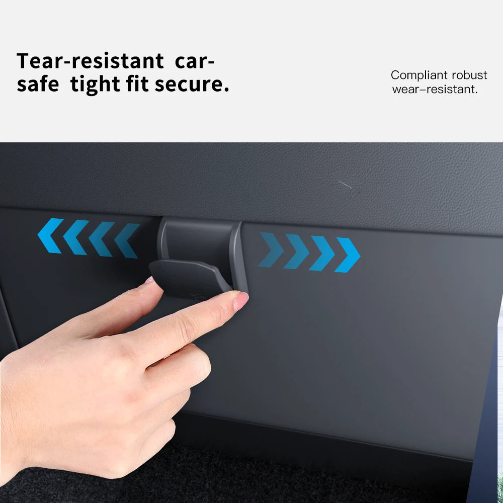 YZ For New Tesla Model 3/Y Highland Juniper Glove box Car Hooks ABS Storage Holder Tesla Model 3 Car Dedicated  Accessories