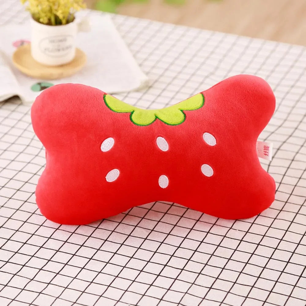 Car Neck Pillow Anime Cartoon Cute Animal Travel Pillow Auto Seat Cushion Cover Neck Support Headrest Interior Accessories