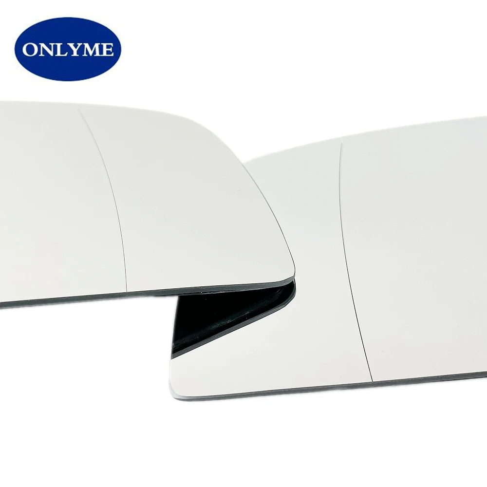 Car wide angle 4 pins heated mirror glass with connector for BMW 5 E60 E61 ( 2003 04 05 06 07 08 09 )  6 E63 E64 (04-10)