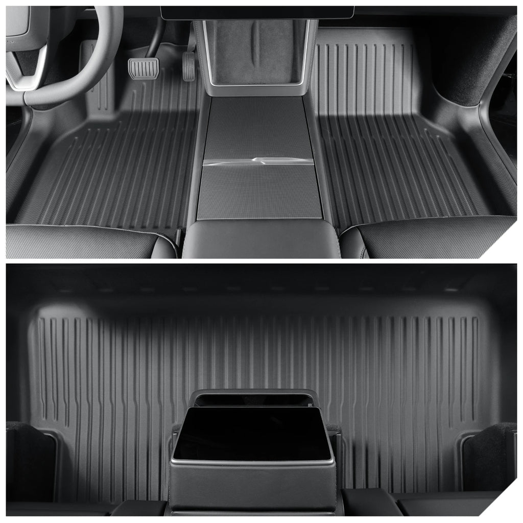 for Tesla Model Y Juniper/Launch 2025 Car Floor Mats All-inclusive Threshold Style Foot Pads Protective Pad Interior Accessories