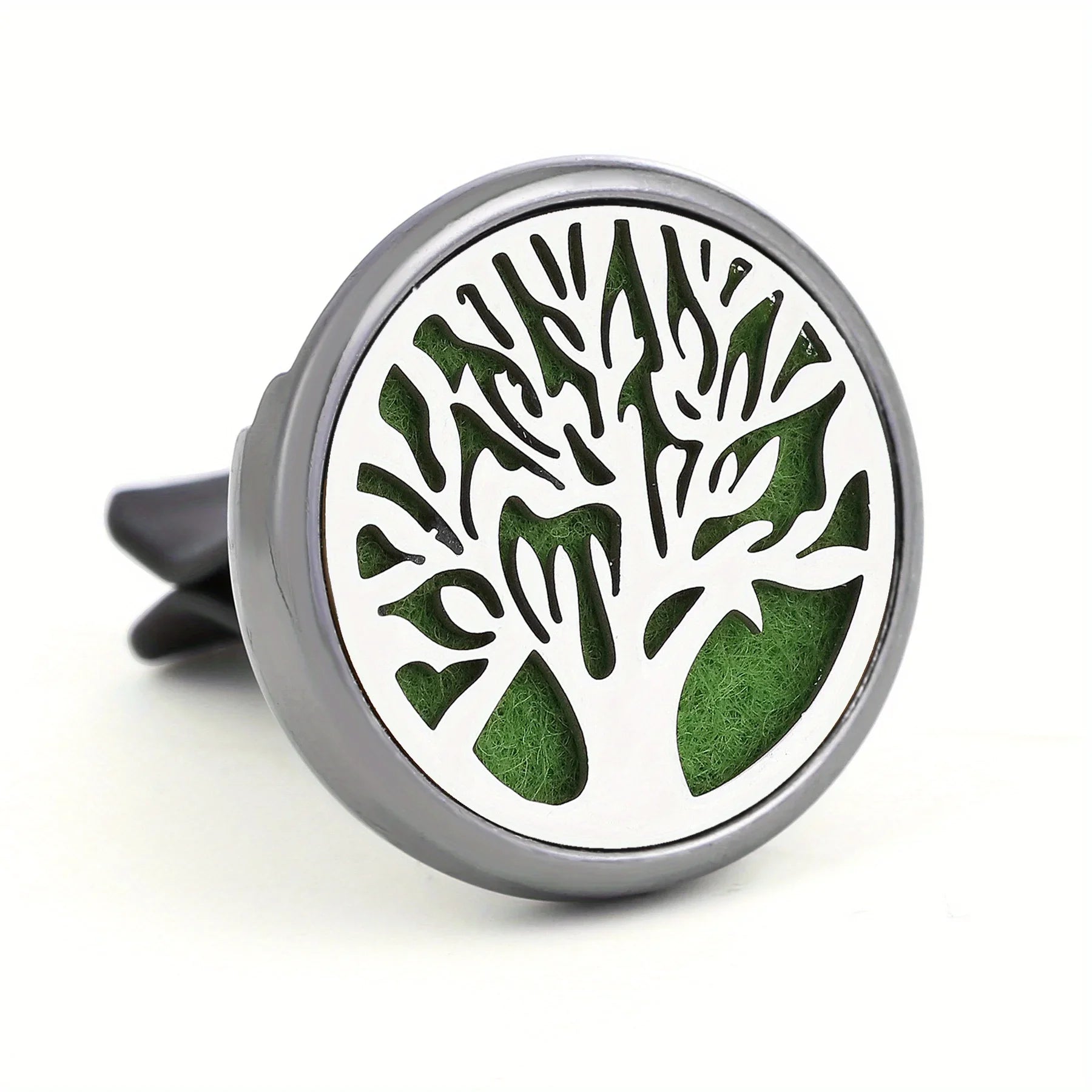 1PC Refillable Car Air Freshener Perfume Diffuser Clip with 10pcs Pads Auto Vent Interior Aromatherapy Diffuser