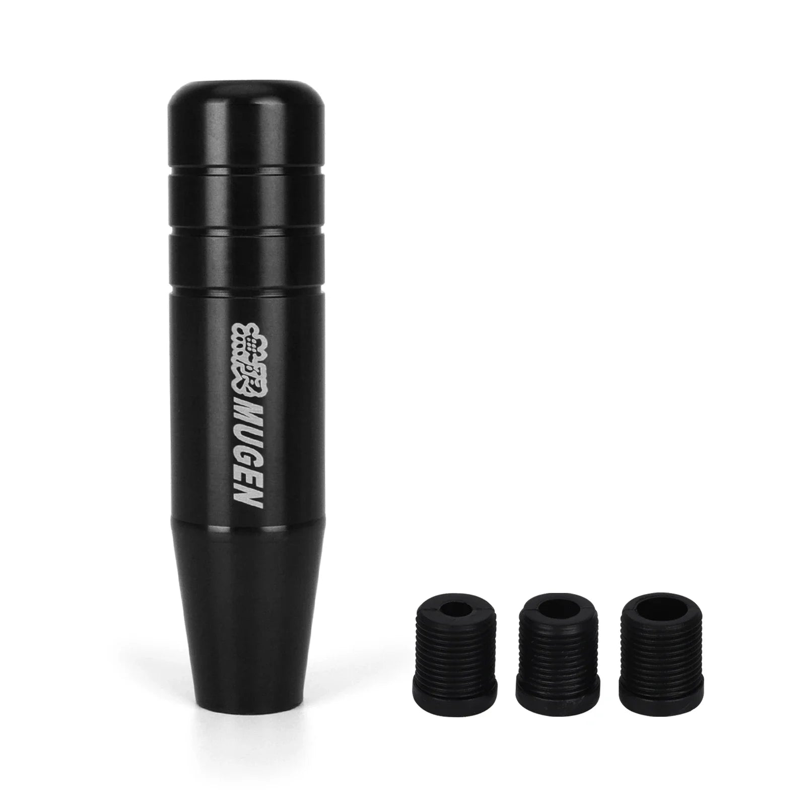 Universal Car 13CM Aluminium Gear Shift Knob Mugen Electroplating Color Manual Lever Shifter Dandle Extended Manual Transmission