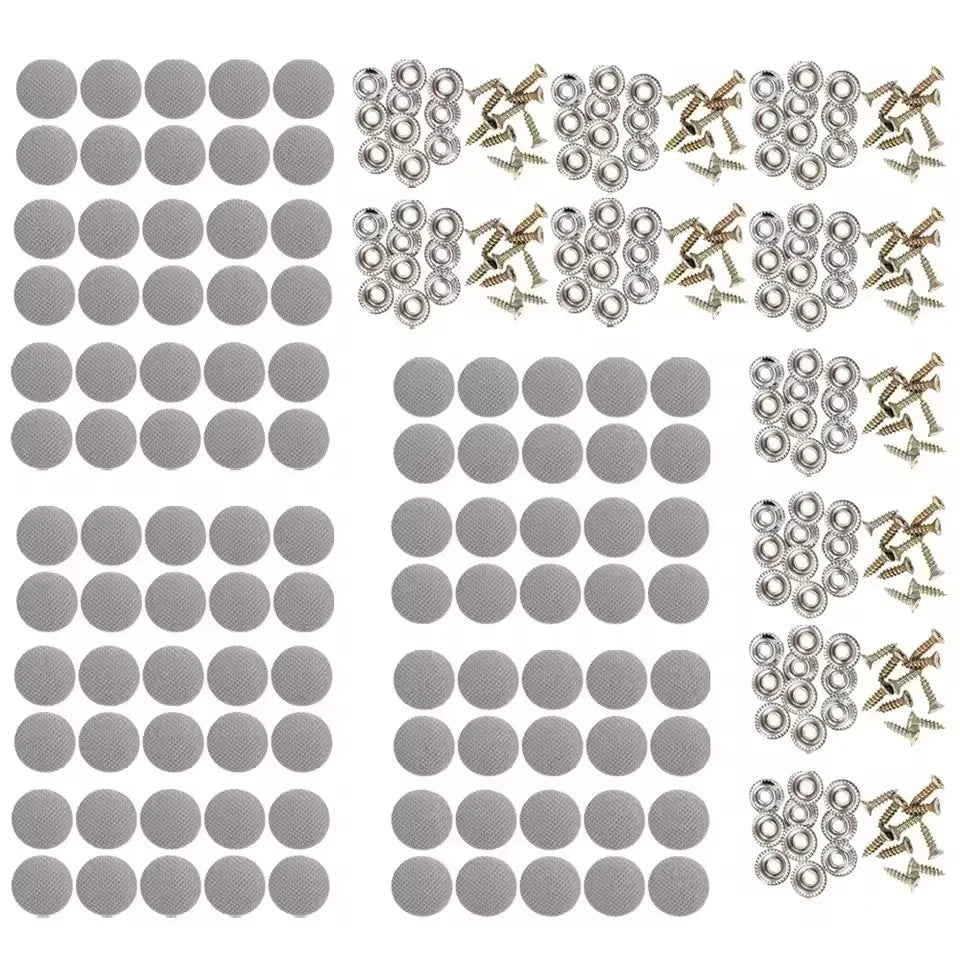 Universal Car Roof Lining Repair Buttons Auto Headliner Retainer Snap Rivet Fastener Ceiling Cloth Fixing Buckle Interior Decor