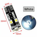 20/50/100X Car Led Canbus White T10 194 W5W Turn Signal No Error Free Interior Reading Light Tail Bulb Backup Parking Lamp