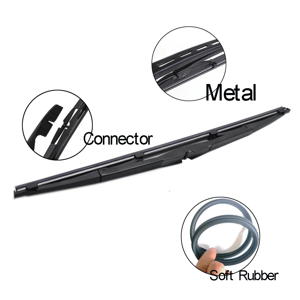 Erick's Wiper 14" Rear Wiper Blade For Volvo V50 2004 - 2012 Windshield Windscreen Clean Tailgate Window Car Rain Brush